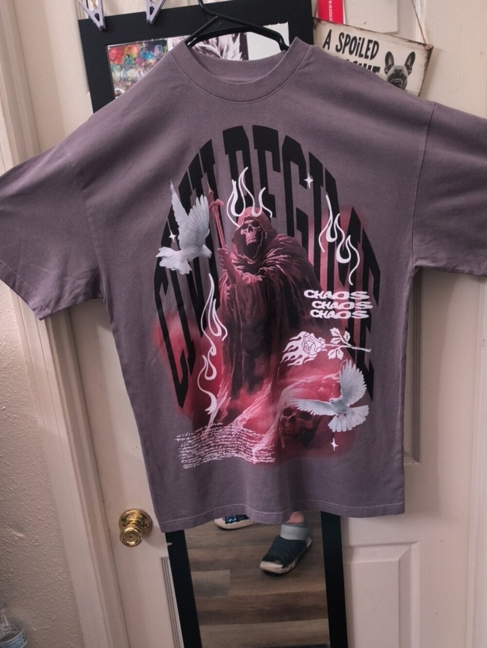 CIVIL REGIME Brand New Without Tags Over Size Medium